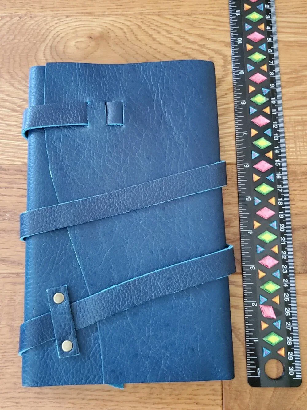 BNNU Portland Leather Goods Large Caspian Leather Wrap Journal
